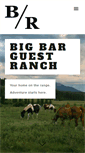 Mobile Screenshot of bigbarranch.com